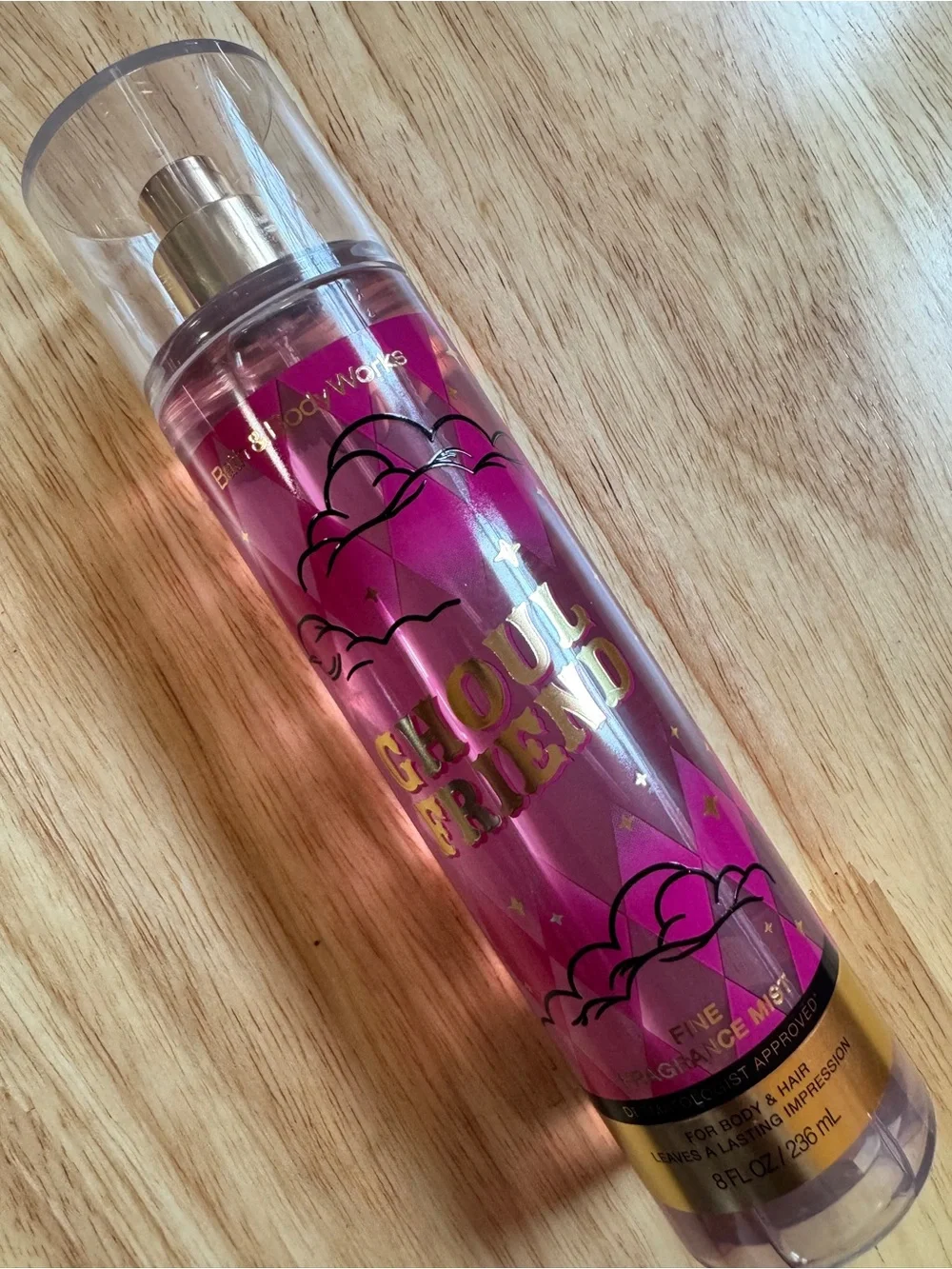 Bath & Body Works Ghoul Friend Pink and Black Body Wash & Mist Set